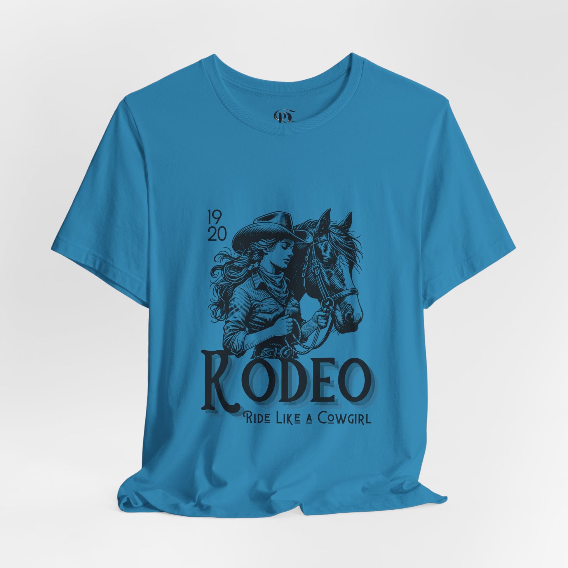 "Ride Like a Cowgirl" Vintage Unisex Tee