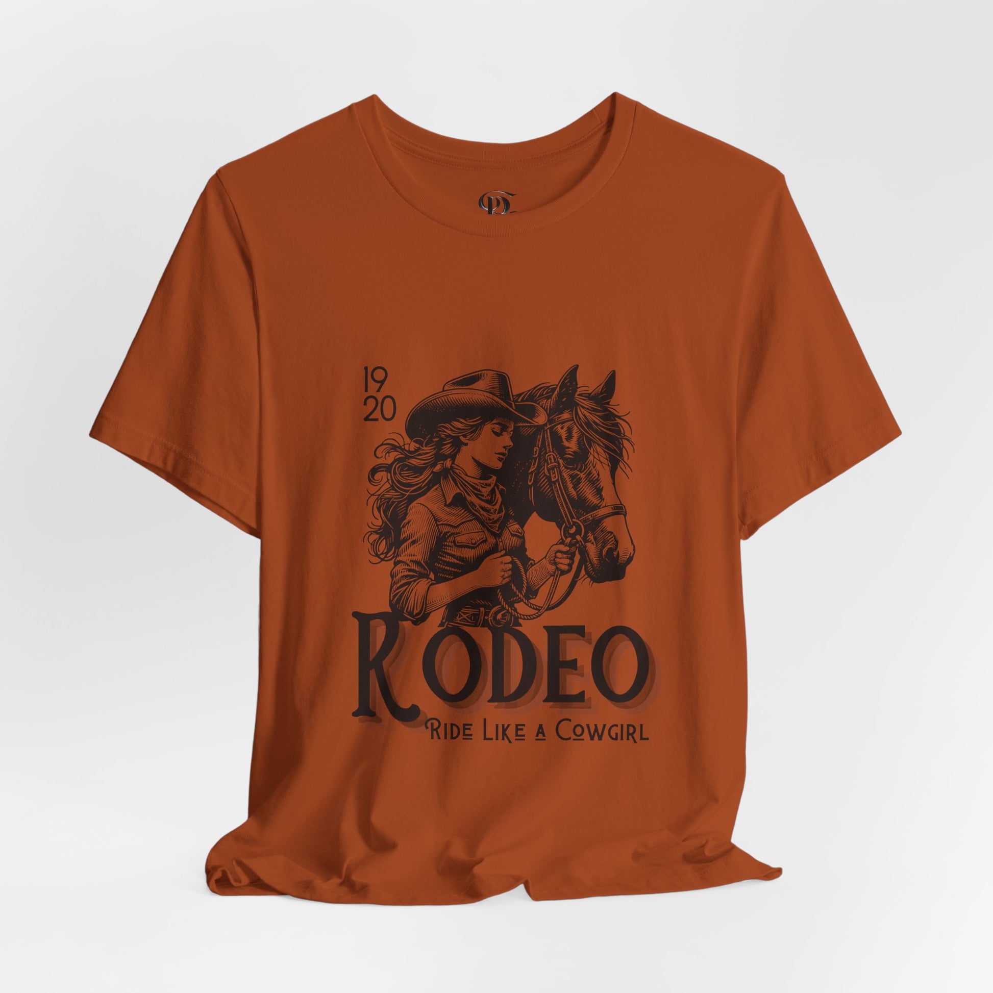 "Ride Like a Cowgirl" Vintage Unisex Tee
