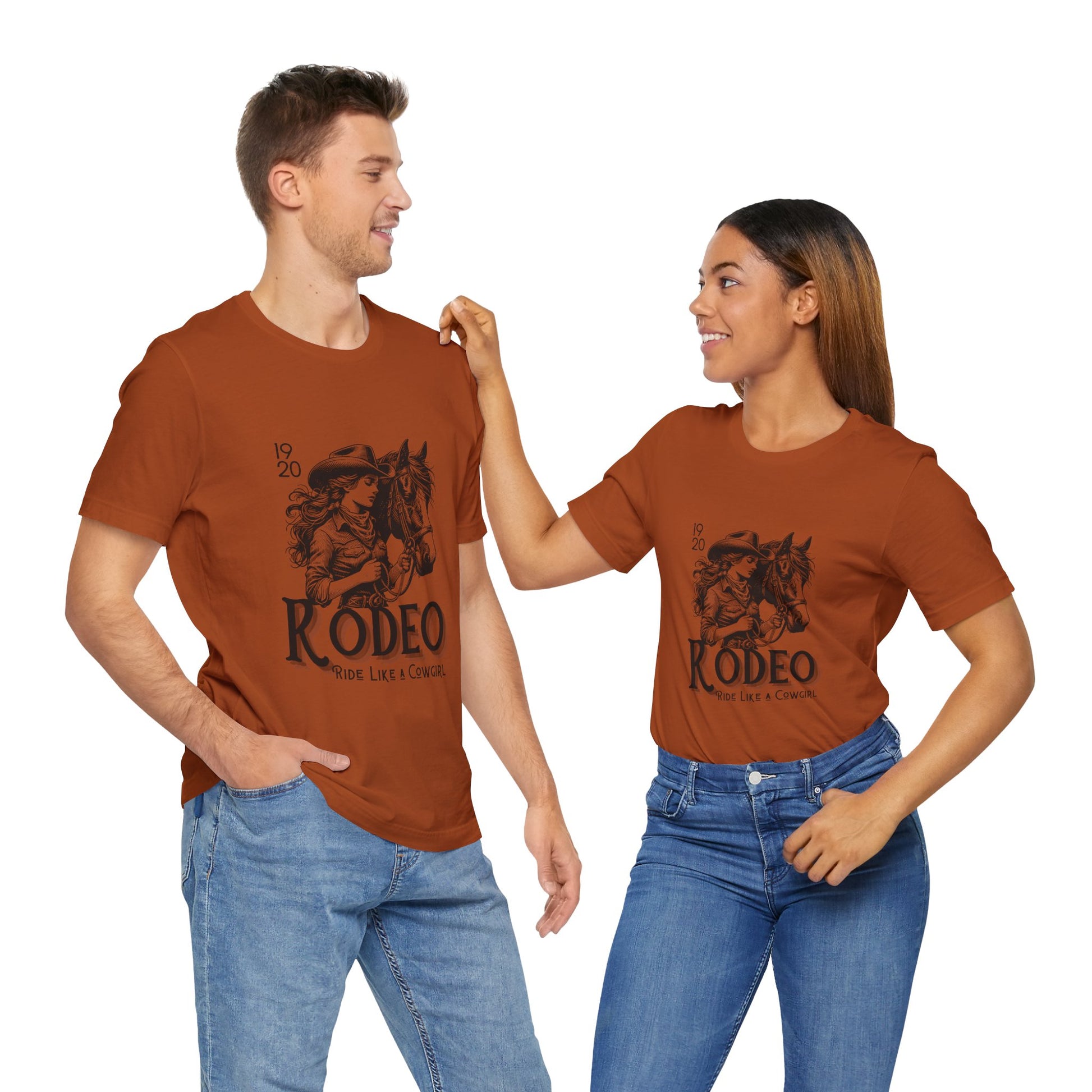 "Ride Like a Cowgirl" Vintage Unisex Tee