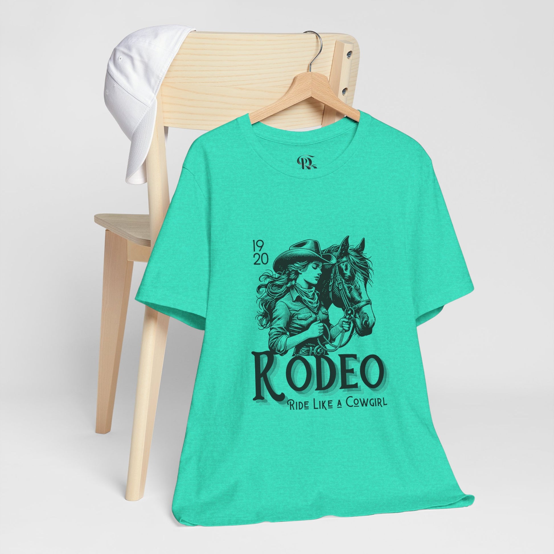 "Ride Like a Cowgirl" Vintage Unisex Tee