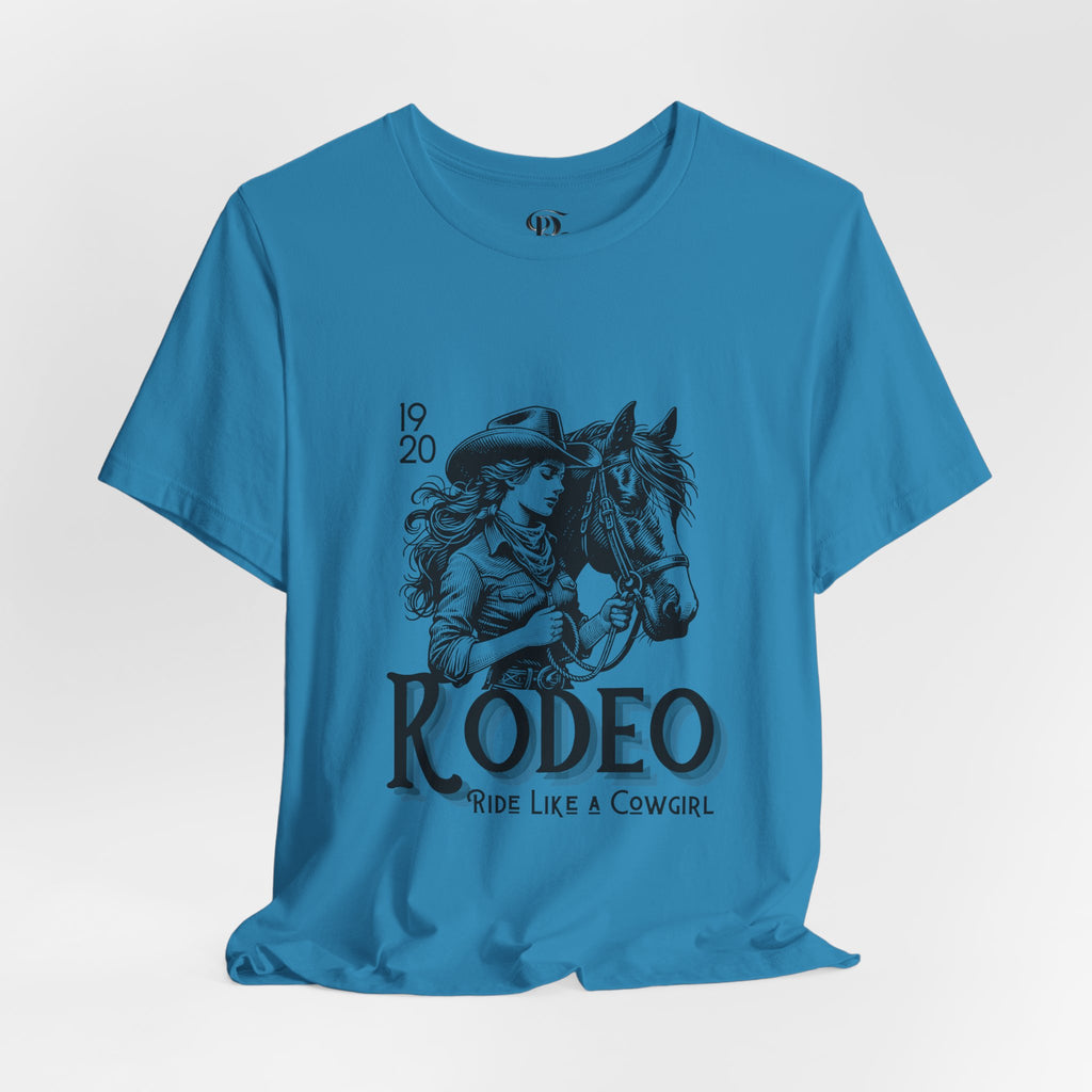 "Ride Like a Cowgirl" Vintage Unisex Tee