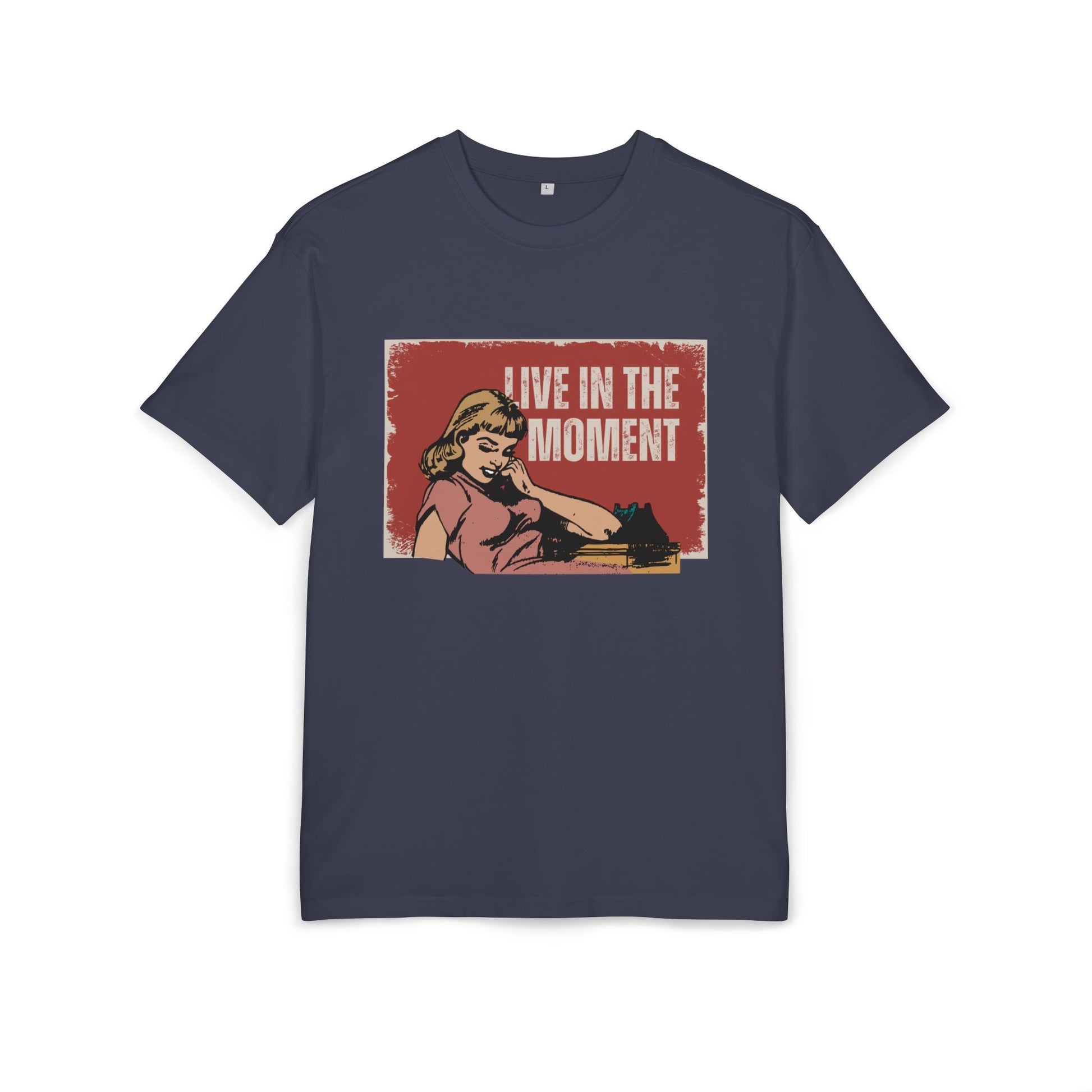 Live The Moment Heavy Oversize Tee Women