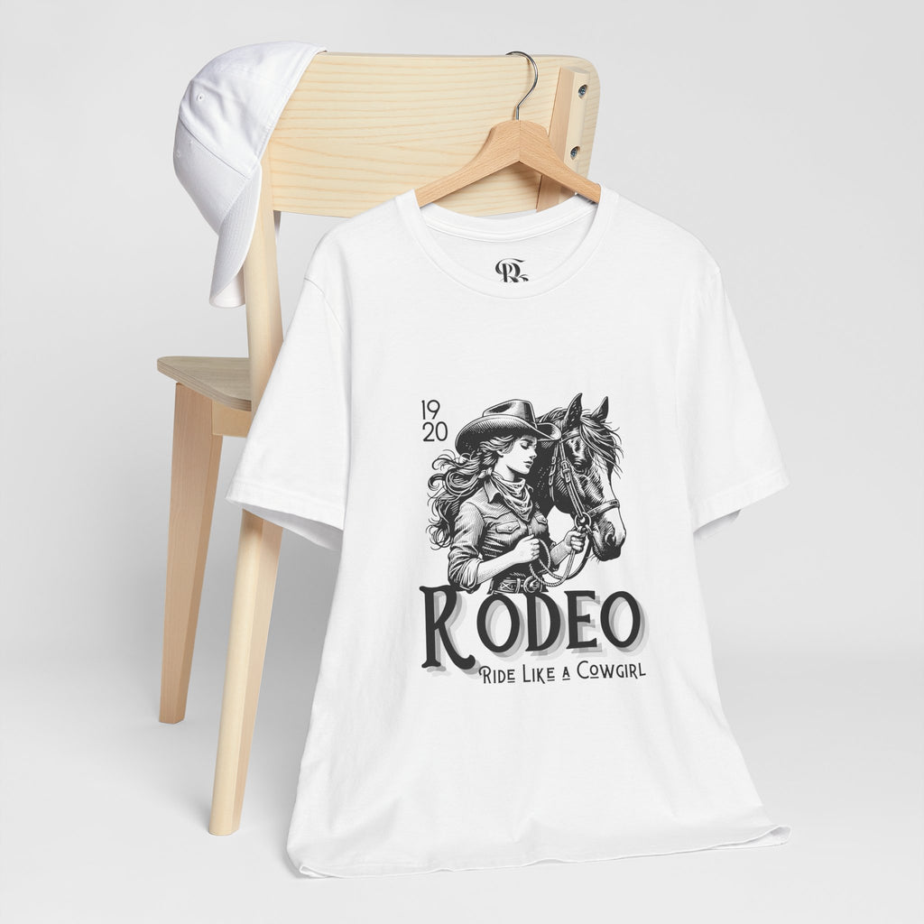 "Ride Like a Cowgirl" Vintage Unisex Tee