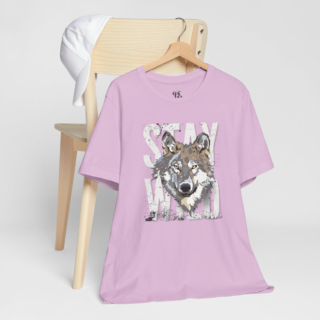 Stay Wild  Unisex Jersey Short Sleeve Tee