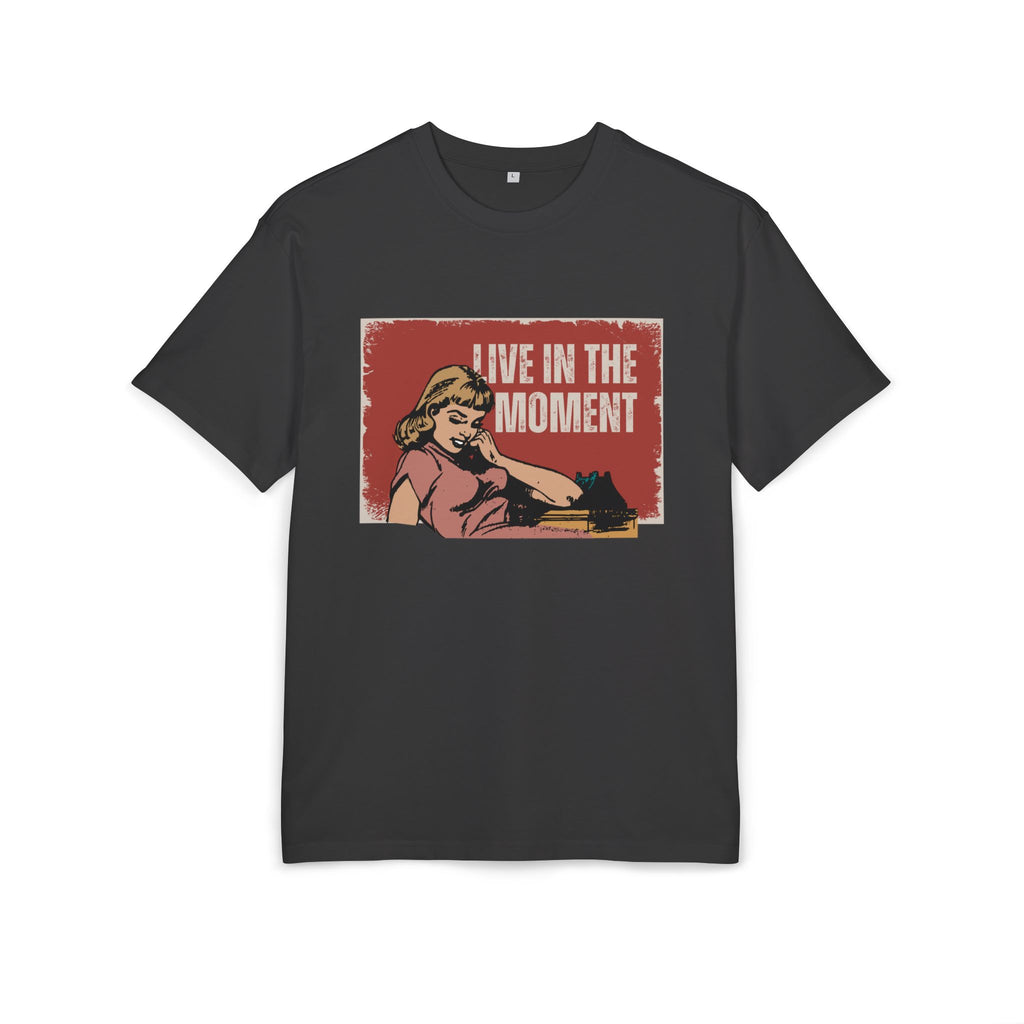 Live The Moment Heavy Oversize Tee Women