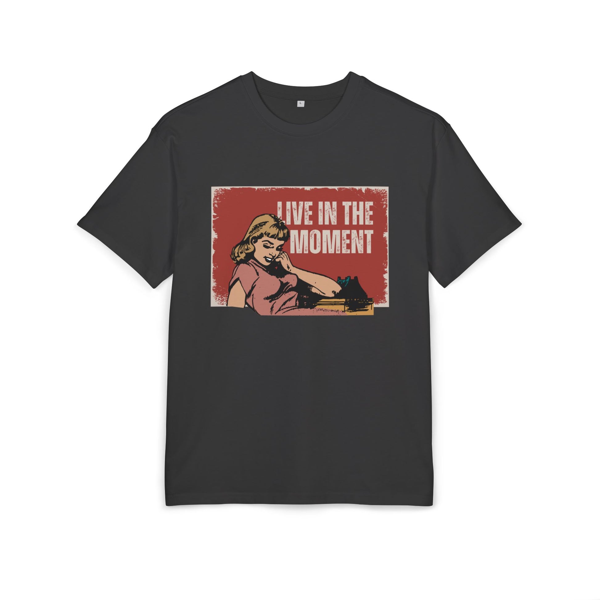 Live The Moment Heavy Oversize Tee Women