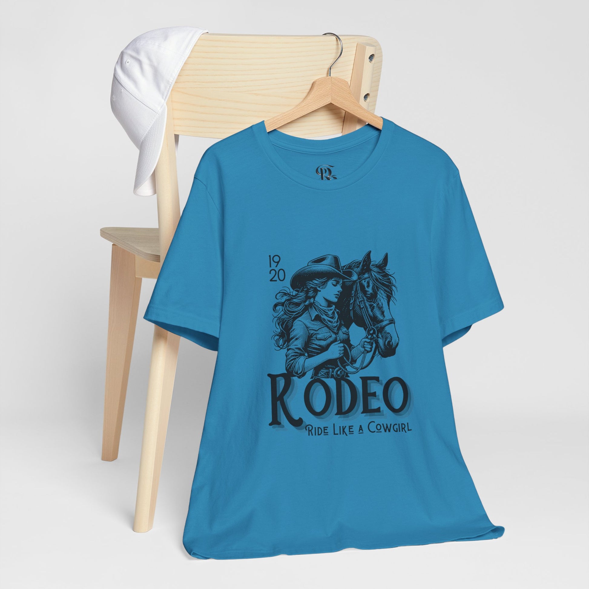 "Ride Like a Cowgirl" Vintage Unisex Tee