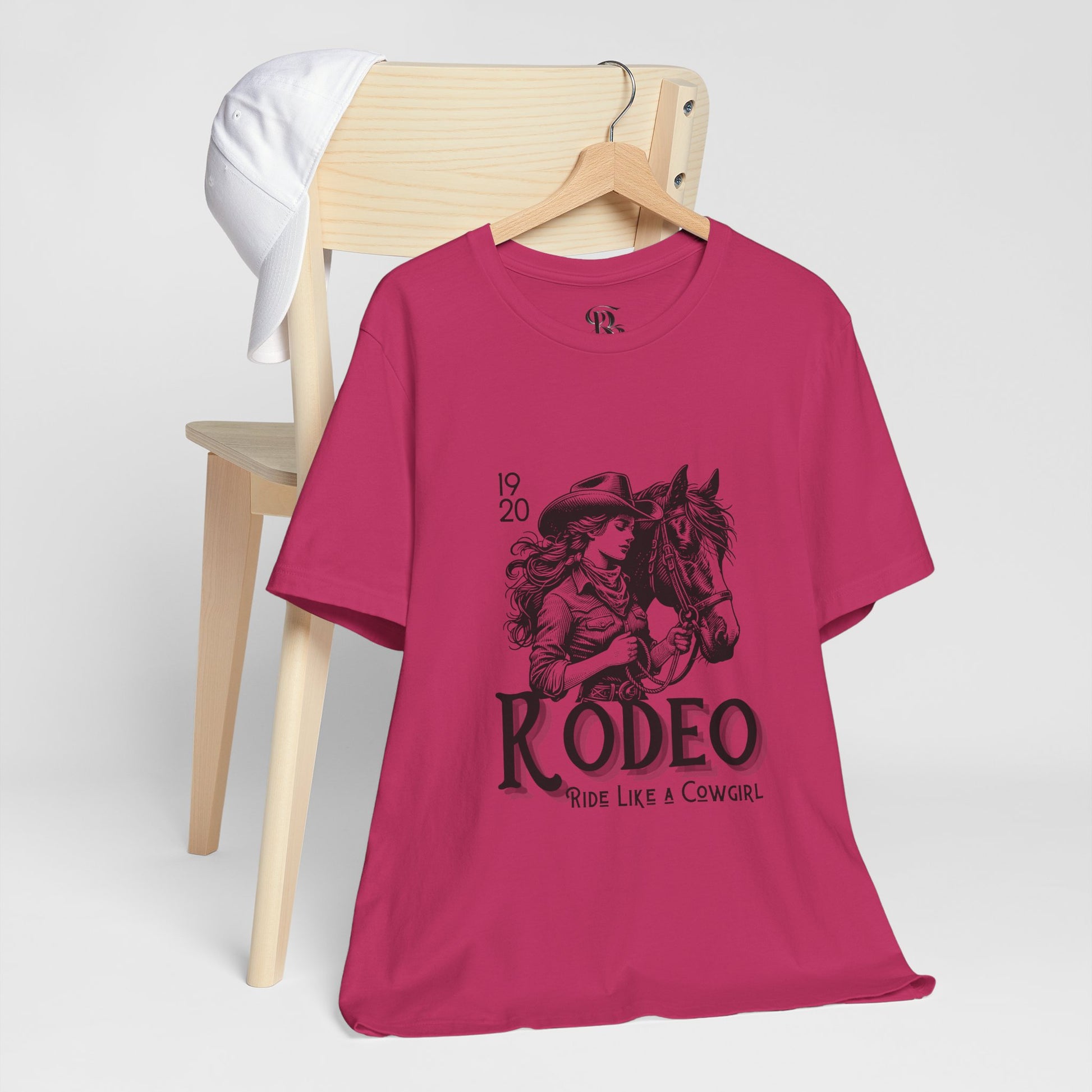 "Ride Like a Cowgirl" Vintage Unisex Tee