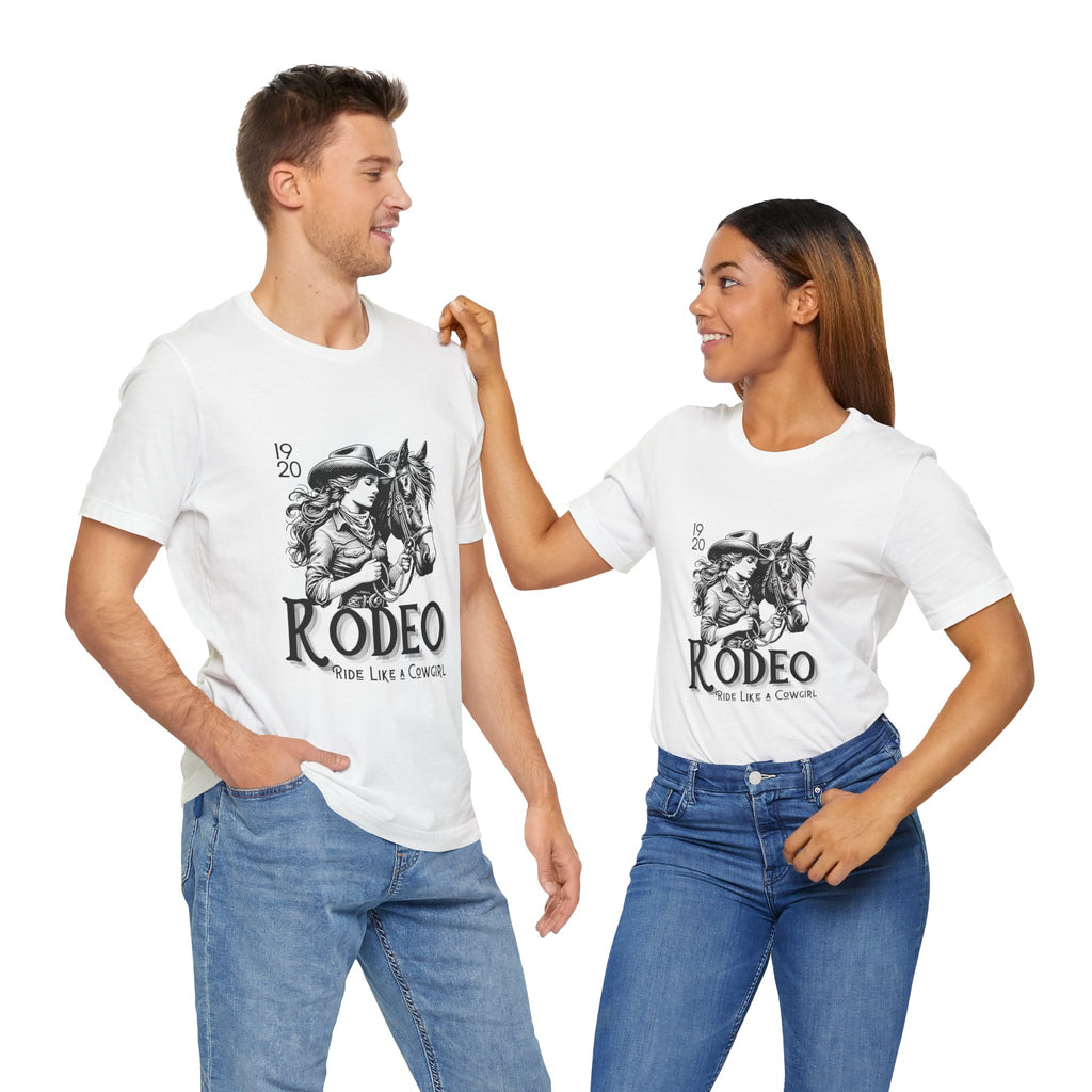 "Ride Like a Cowgirl" Vintage Unisex Tee