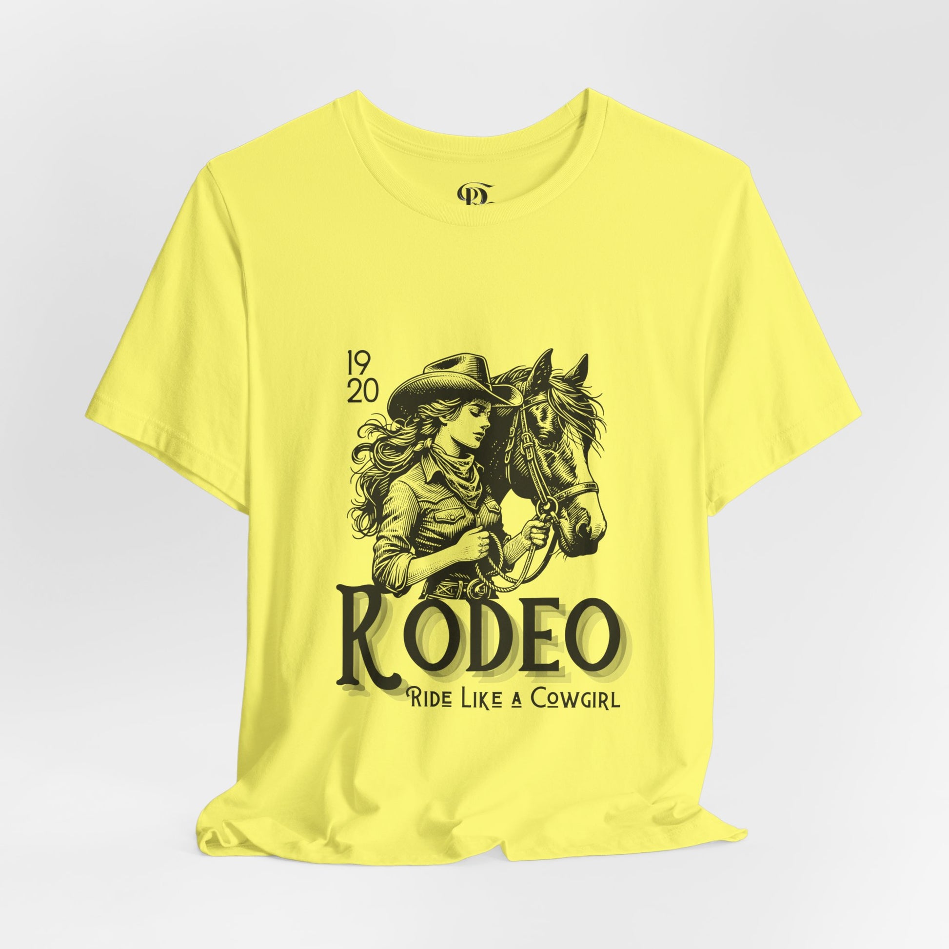 "Ride Like a Cowgirl" Vintage Unisex Tee