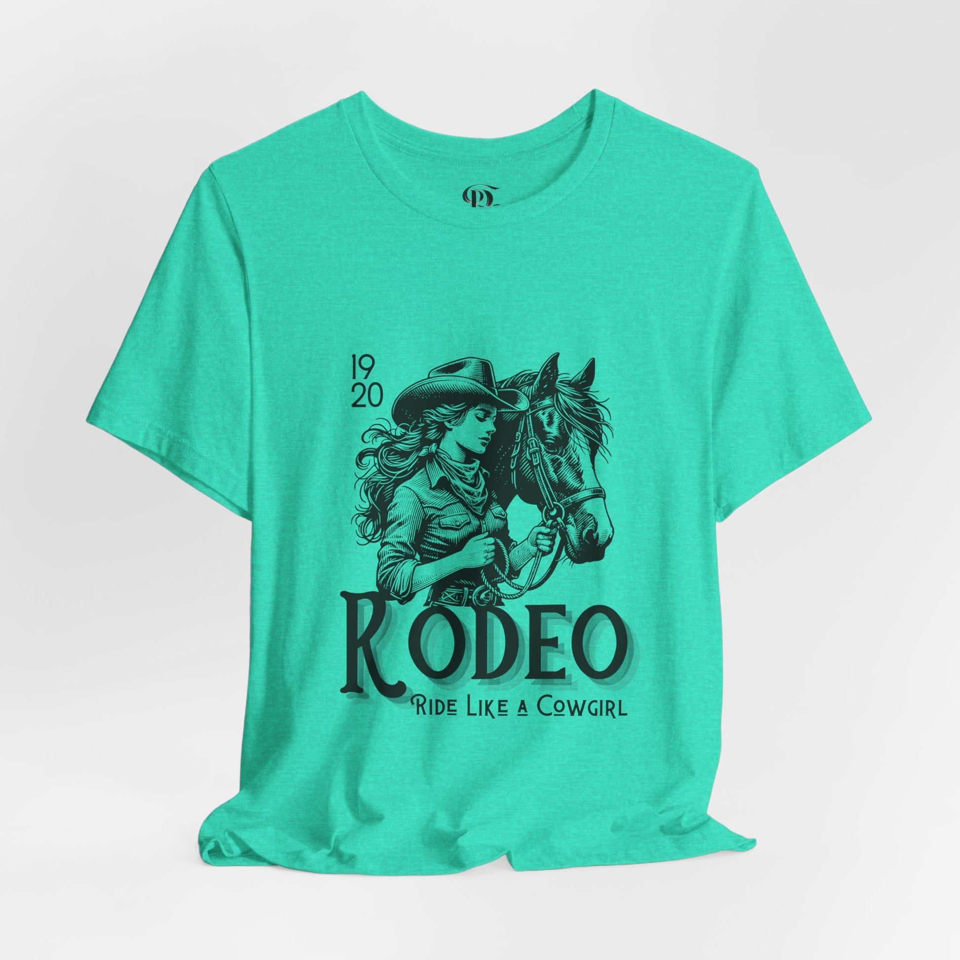 "Ride Like a Cowgirl" Vintage Unisex Tee