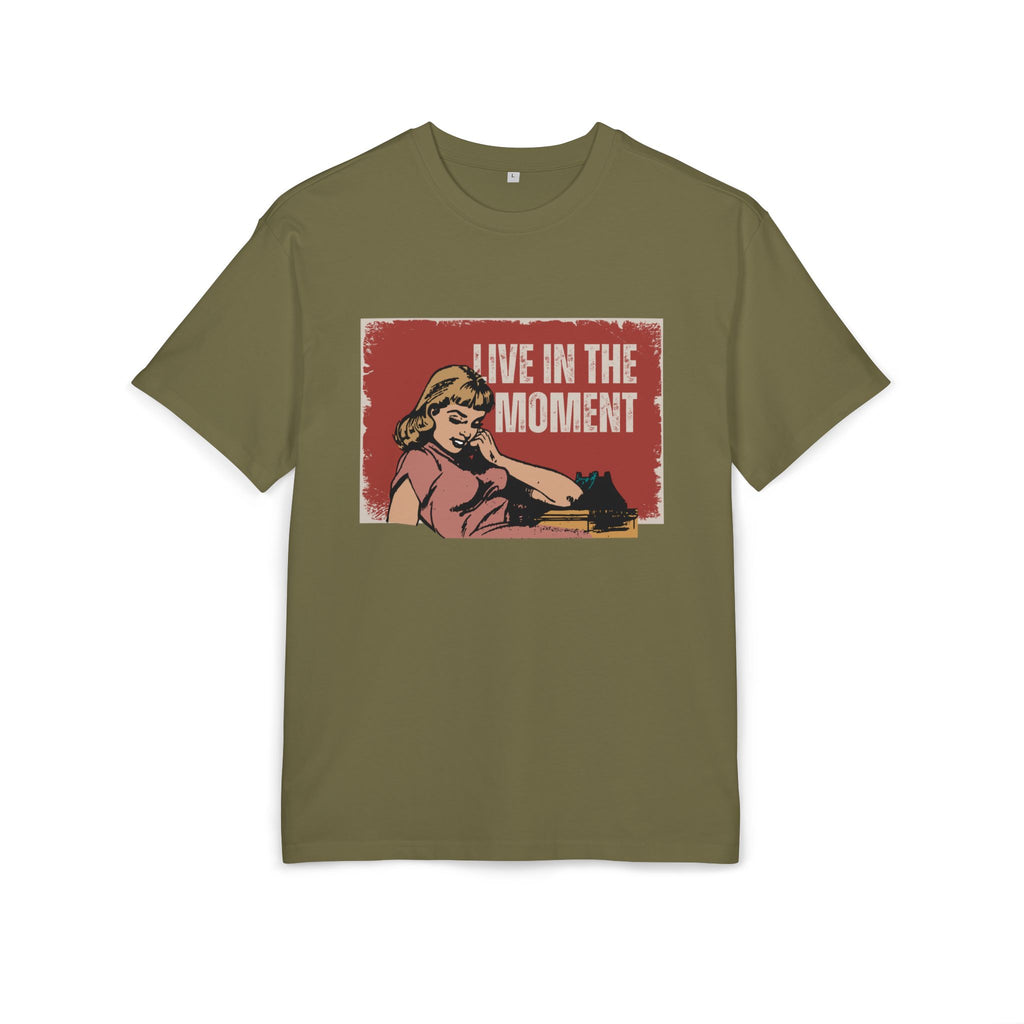 Live The Moment Heavy Oversize Tee Women