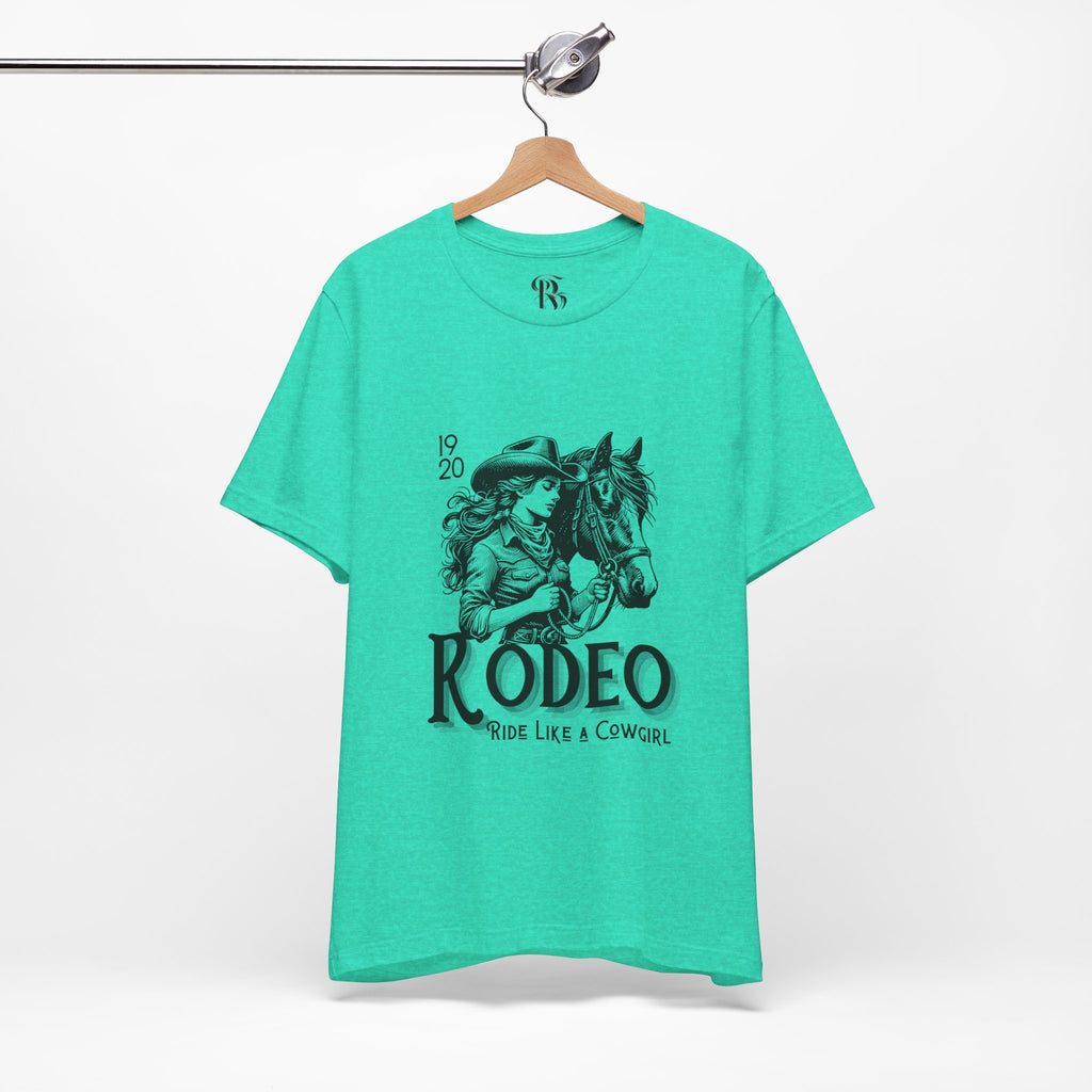 "Ride Like a Cowgirl" Vintage Unisex Tee