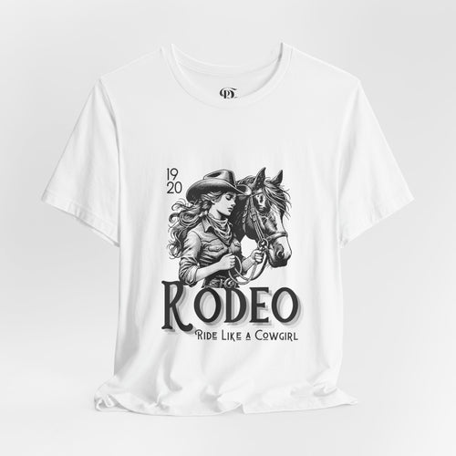 "Ride Like a Cowgirl" Vintage Unisex Tee