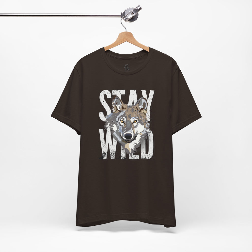 Stay Wild  Unisex Jersey Short Sleeve Tee