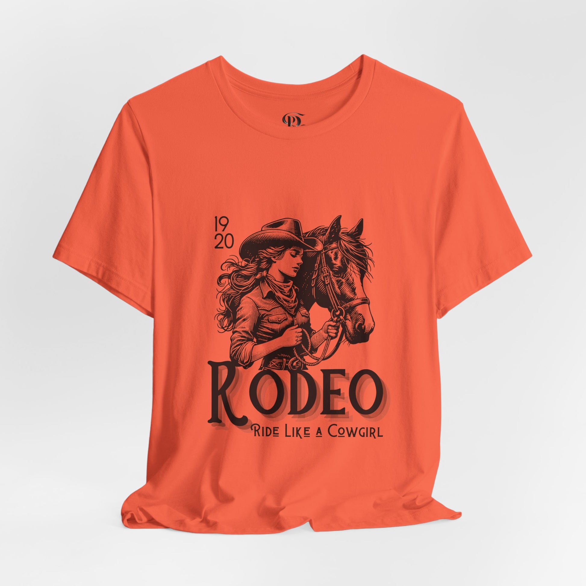 "Ride Like a Cowgirl" Vintage Unisex Tee