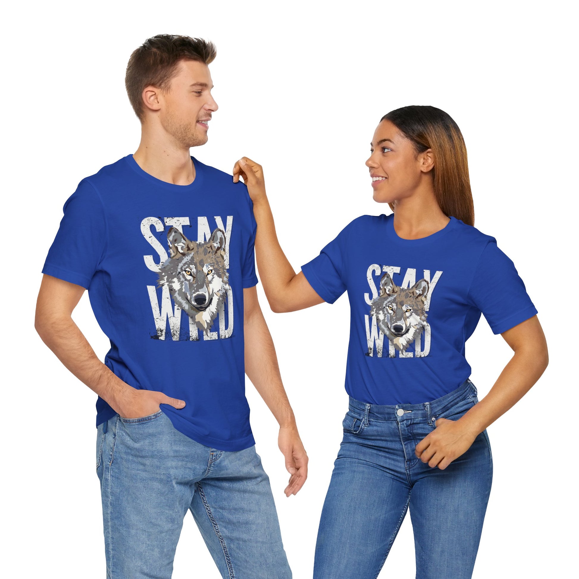 Stay Wild  Unisex Jersey Short Sleeve Tee