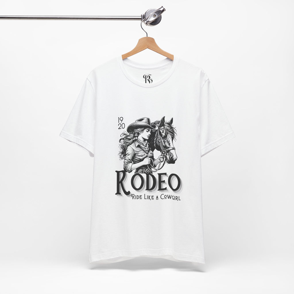 "Ride Like a Cowgirl" Vintage Unisex Tee