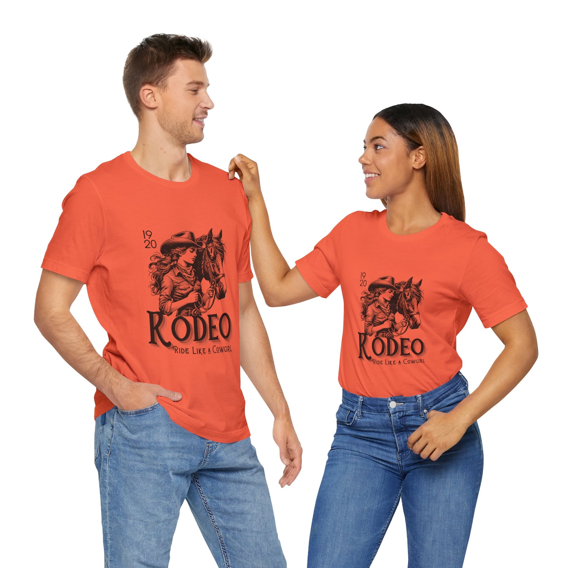 "Ride Like a Cowgirl" Vintage Unisex Tee